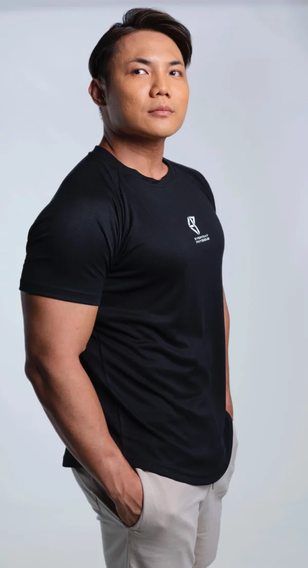 Power Muscle T-Shirt Onyx Black - Image 3