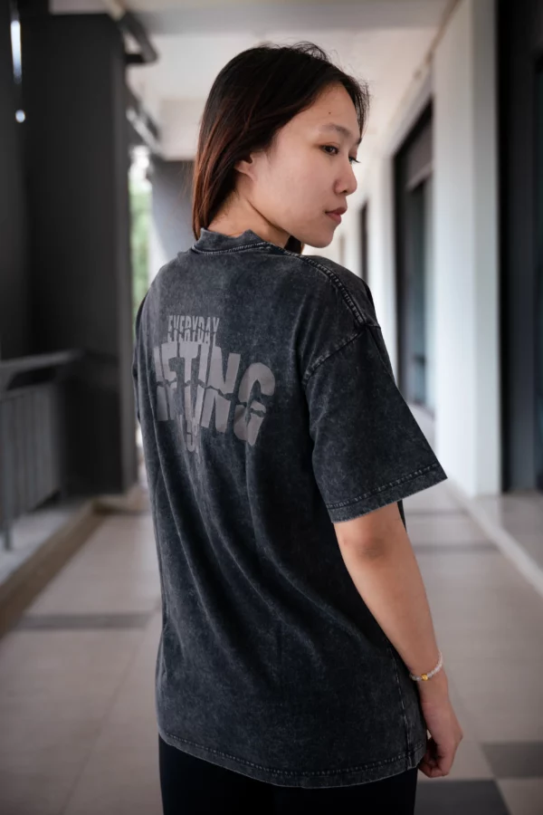 Everyday Stonewashed T-Shirt Anthracite